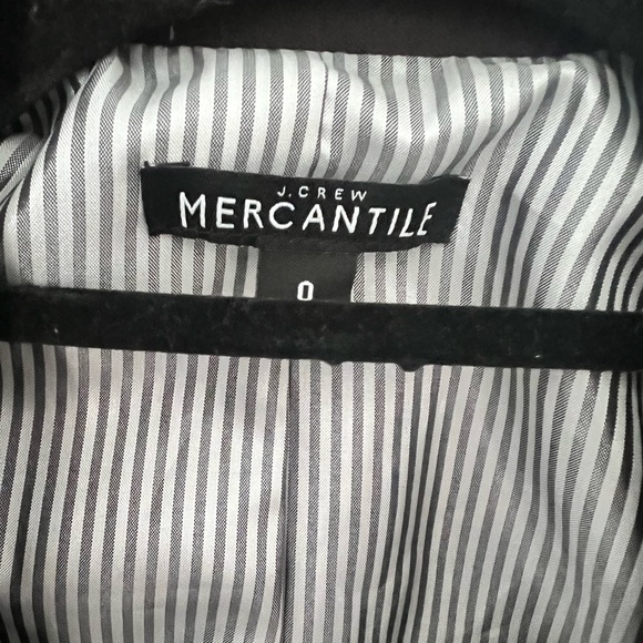 J Crew Mercantile woman's blazer in dark brown size 0 - Picture 2 of 5